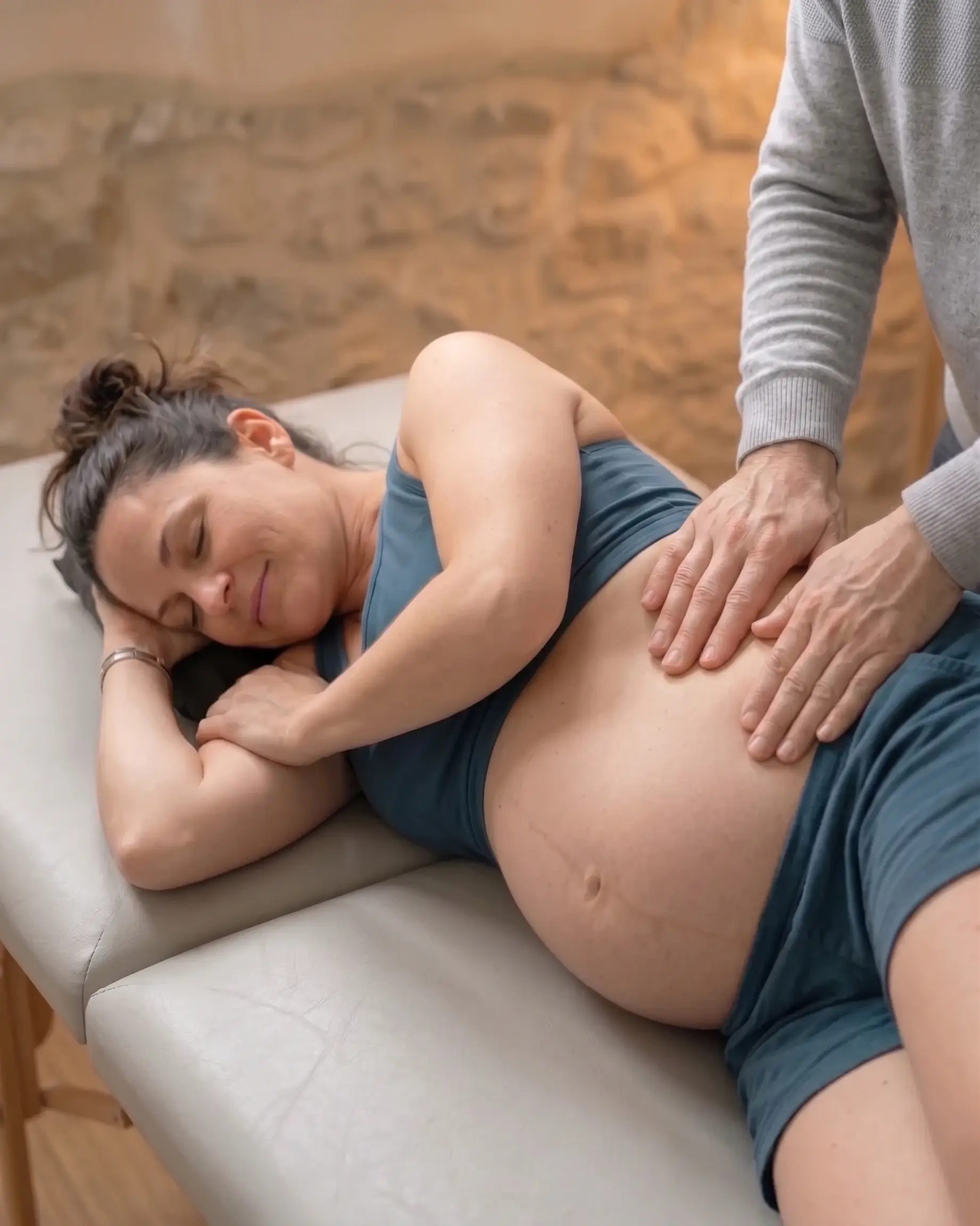 Consultation ostéopathique pendant la grossesse
